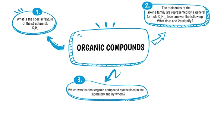 organic chemistry class 10 icse important questions